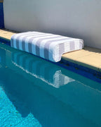 Close view of Splash Haus double pool cushion new design